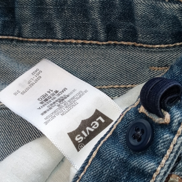 Levis Boyfriend Jeans 14 Reg Junior - Picture 10 of 11